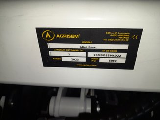 No-till seed drill Agrisem mBOSS Rétractable