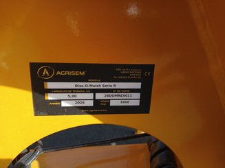 Disc stubble cultivator Agrisem Disc-O-Mulch Série R porté Repliable