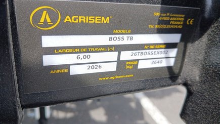 No-till seed drill Agrisem BOSS Repliable