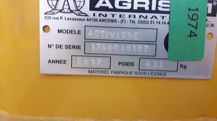 Rotary harrow Agrisem Activigne