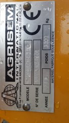 Stubble cultivator Agrisem Maximulch Série 3 porté Fixe