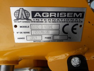 Disc stubble cultivator Agrisem Disc-O-Vigne