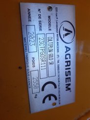 Subsoiler Agrisem Cultiplow Gold porté Fixe