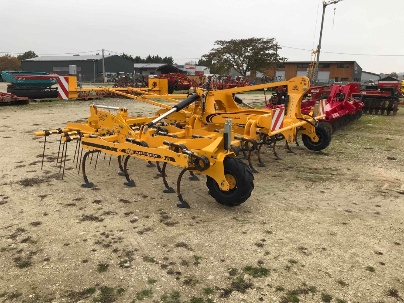 No-till seed drill Agrisem Vibrosem porté Repliable used equipment for ...
