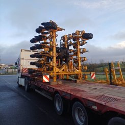 No-till seed drill Agrisem Tri-O-Sem porté Repliable