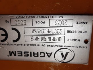 Subsoiler Agrisem Cultiplow Platinum porté Fixe