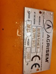Subsoiler Agrisem Cultiplow Platinum porté Fixe