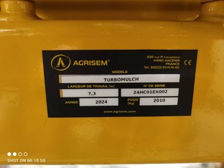 Stubble cultivator Agrisem Turbomulch Repliable