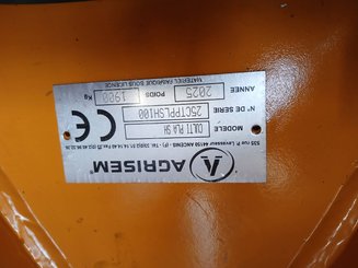 Subsoiler Agrisem Cultiplow Platinum porté Fixe