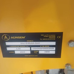 Disc stubble cultivator Agrisem Disc-O-Mulch Gold porté Fixe