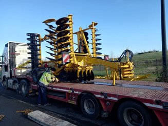 Disc stubble cultivator Agrisem Disc-O-Mulch Série R traîné Repliable