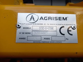 Disc stubble cultivator Agrisem Disc-O-Vigne Fixe